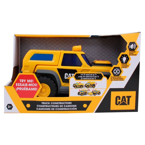 Juguete Cat camión de construcción 2 en 1