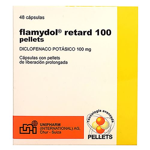 S-Flamydol Retard 100Mg 48 Capsulas