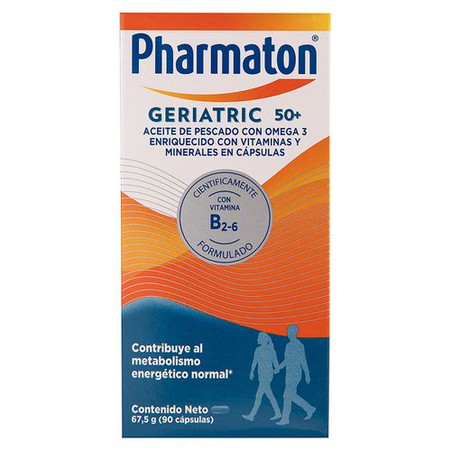 Pharmaton Geriatric 50 90 Capsulas