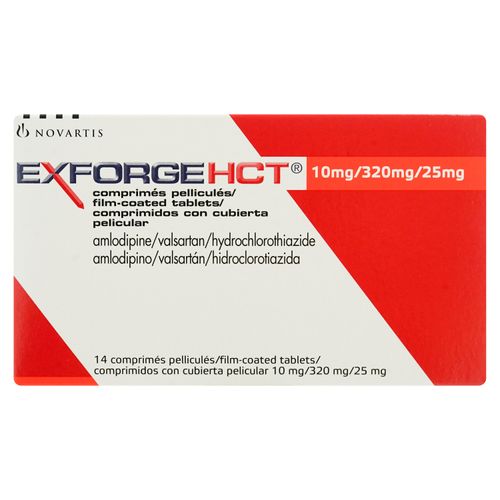 Exforge Hct Novartis Pharma 10-320Mg 14T