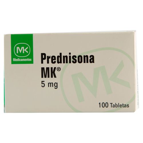 Prednisona Mk 5 mg - Precio indicado por Unidad