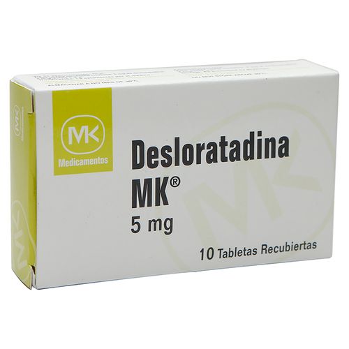 S-Desloratadine 5Mg 10 Tabletas