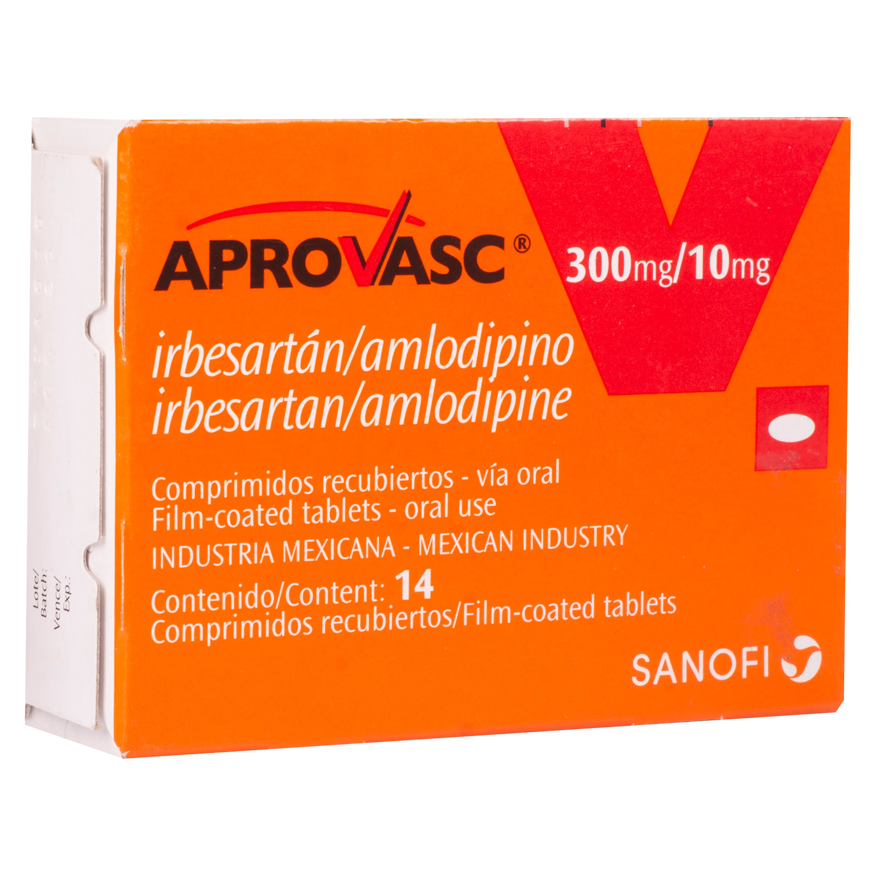 Comprar Aprovasc Sanofi 300 mg / 10 mg - 14 Comprimidos Recubiertos ...