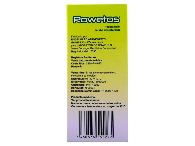 Rowetos Rowe Jarabe 120Ml