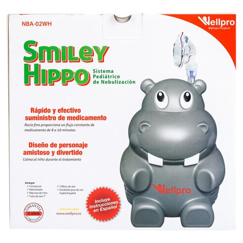 Wellpro Nebulizador Smiley Hippo