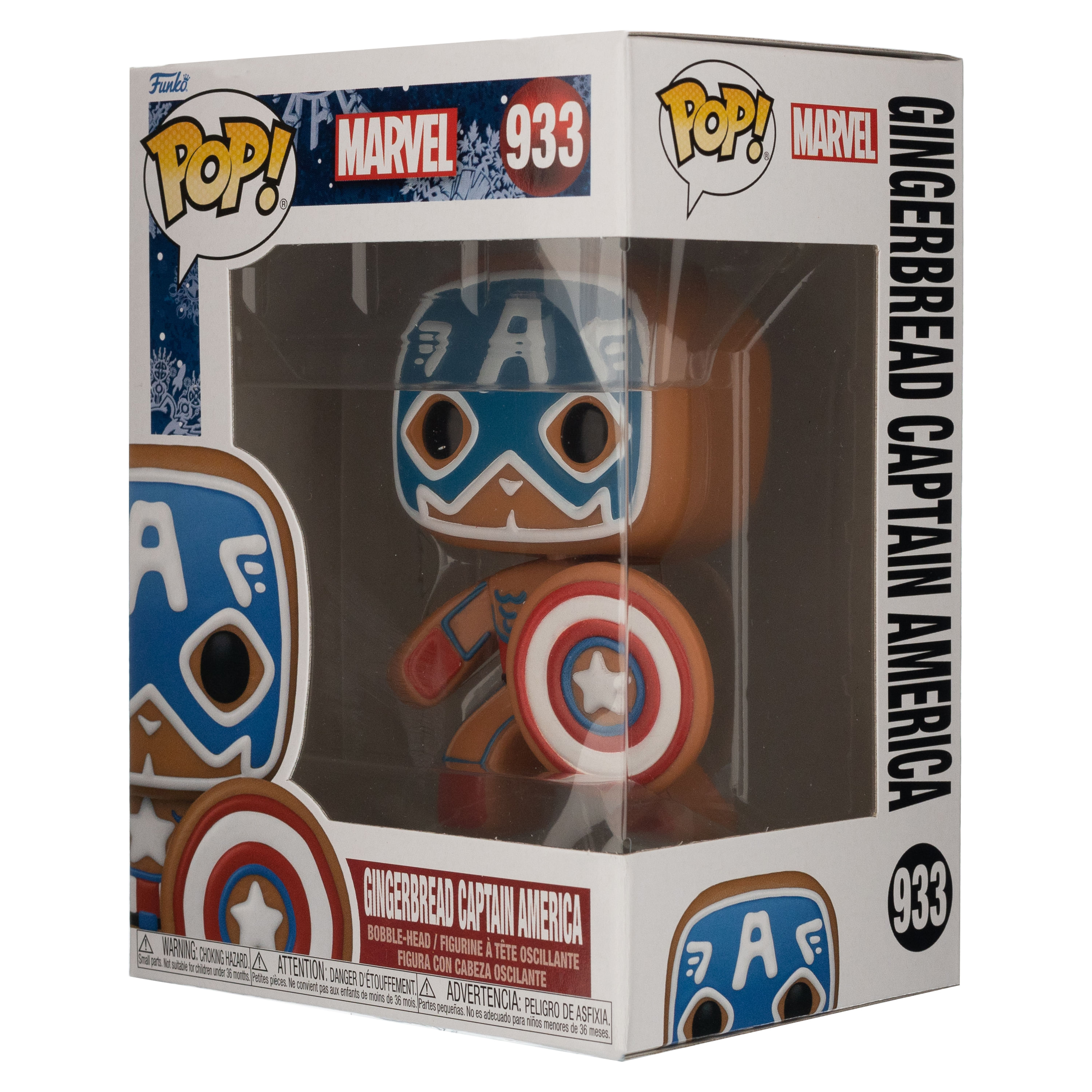 Comprar Figura Funko Pop Marvel Holiday Capitan America Walmart El Salvador