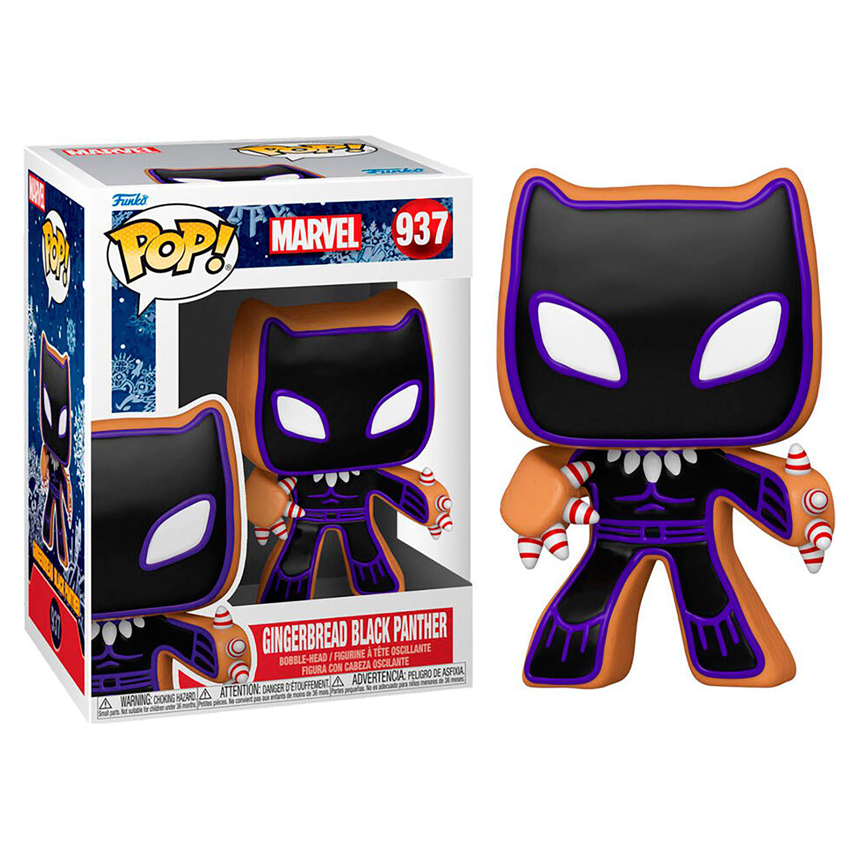 Comprar Figura Funko Pop Marvel Holiday Black Panther Walmart El Salvador