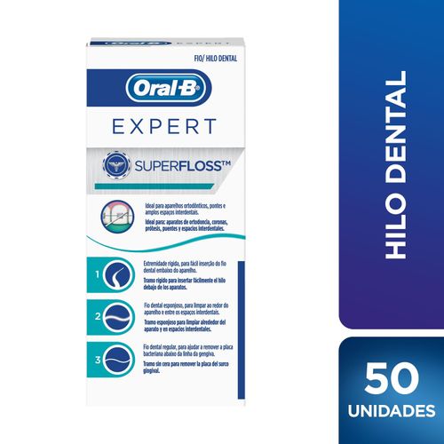 Hilo Dental Oral B Super Floss 50 U