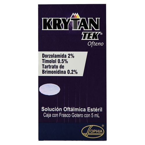 Solucion Oftalmica Sophia Krytan Tek Ofteno - 5 ml