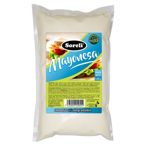 Mayonesa Soreli Premium - 3500 g