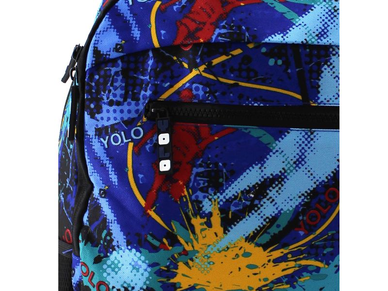 Mochila-Juvenil-Yolo-con-Malla-en-los-Laterales-para-llevar-Botella-Estampados-Surtido-Color-Azul-8-29105