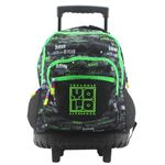 Mochila-Yolo-con-Ruedas-con-Compartimiento-Interno-para-Laptop-y-con-Malla-en-los-Laterales-para-llevar-Botella-Estampado-Color-Negro-con-Verde-1-29506