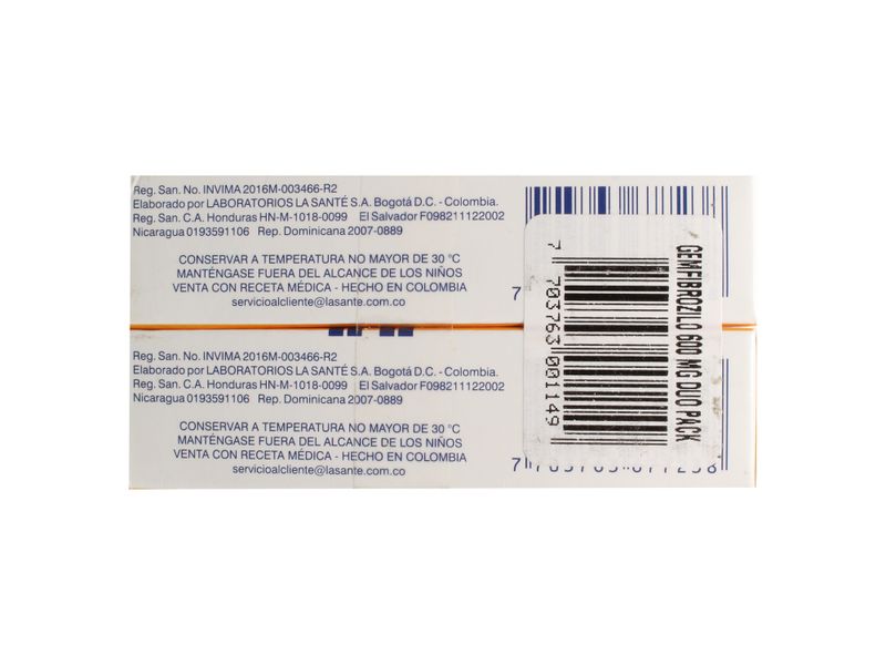 Gemfibrozilo-Sante-600-Mg-20Tab-2Pack-4-30111