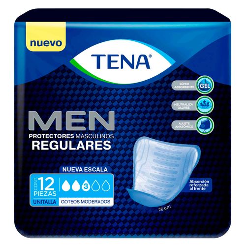Protector Marca Tena ® Para Incontinencia Men - 12 Unidades