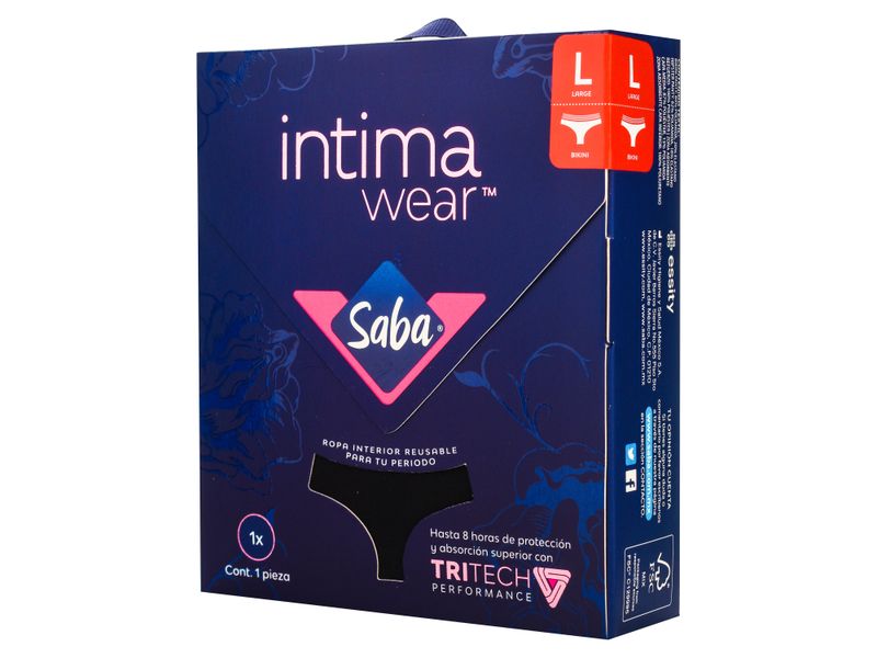 Comprar Bikini Saba Intima Wear Negro Talla L 1unidad Walmart El Salvador 