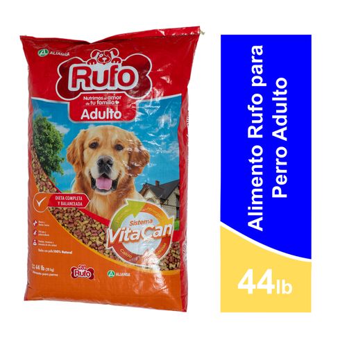 Alimento Rufo Perro Adulto - 44lbs