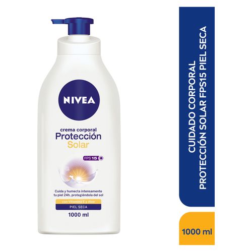 Crema Nivea Proteccion Solar Fps 15 - 1000 ml