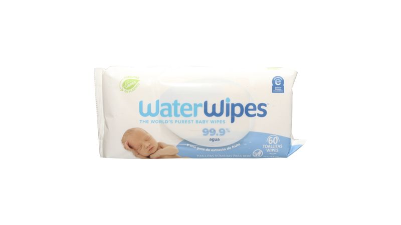 Toallitas Húmedas Para Bebé, Water Wipes de Algodón, Paquete 80 pzas  Premium Bambeco Caja M Toallitas Algodón