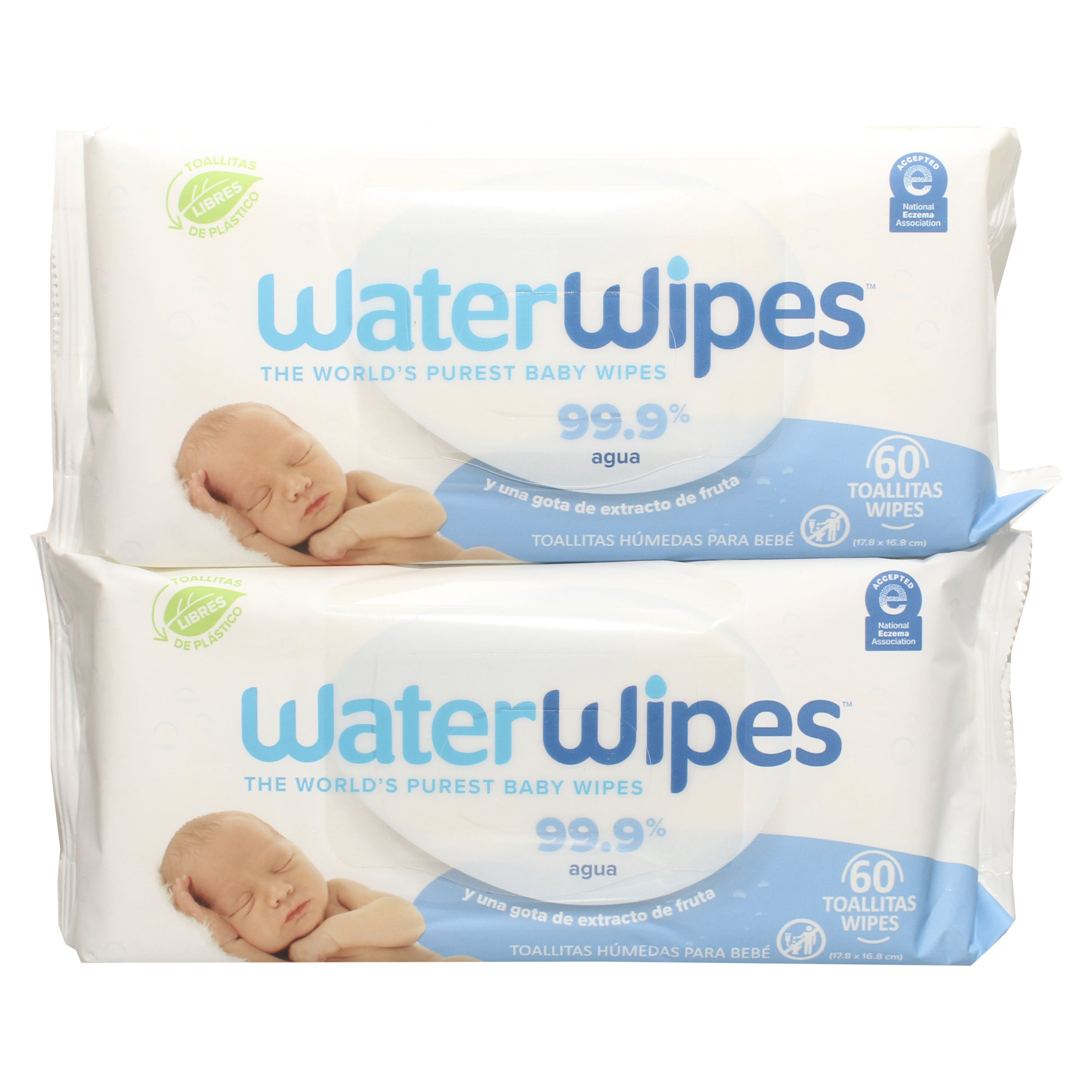 Water Wipes, Toallitas Húmedas para Bebé, 99.9% Water, Super Value Box 540  Wipes - Superunico - El Supermercado 100% Online de Panamá