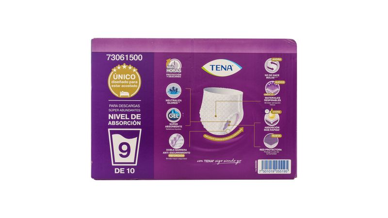 Comprar Pañal para adulto Tena pants maxi protec talla M de 40 unidades, Walmart Guatemala - Maxi Despensa