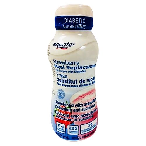 Complemento Marca Equate Diabet Sabor A Fresa - 237 ml