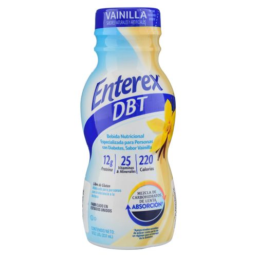 Complemento Enterex Diabetico Sabor A Vainilla - 237 ml