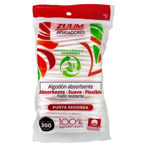 Aplicadores Zuum Dobles - 300 Uds