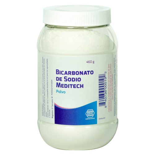 Bicarbonato De Sodio Meditech En Polvo - 460 g