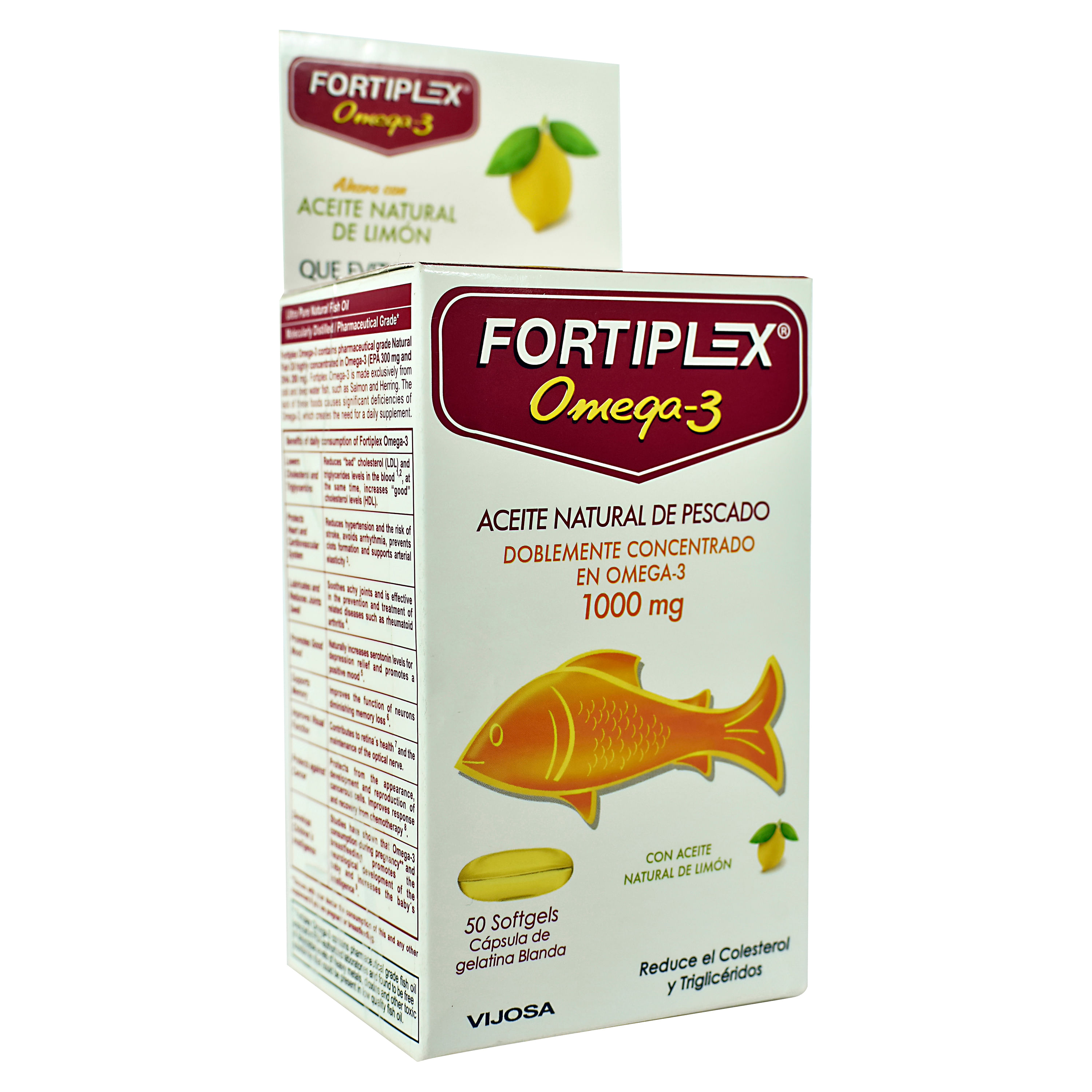 Comprar Fortiplex Omega3 1000Mg Walmart El Salvador