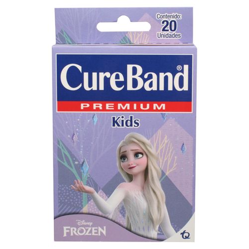 Curita Marca Cureband Kids Diseño De Frozen - 20 Unidades