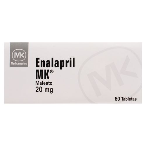 Senalapril Mk Maleate 20 mg - Precio indicado por Unidad