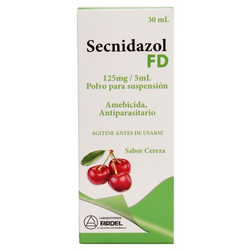 Secnidazol Fardel 125Mg 30 ml 1 Susp