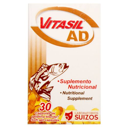 Vitasil A Y D 30 Cápsulas