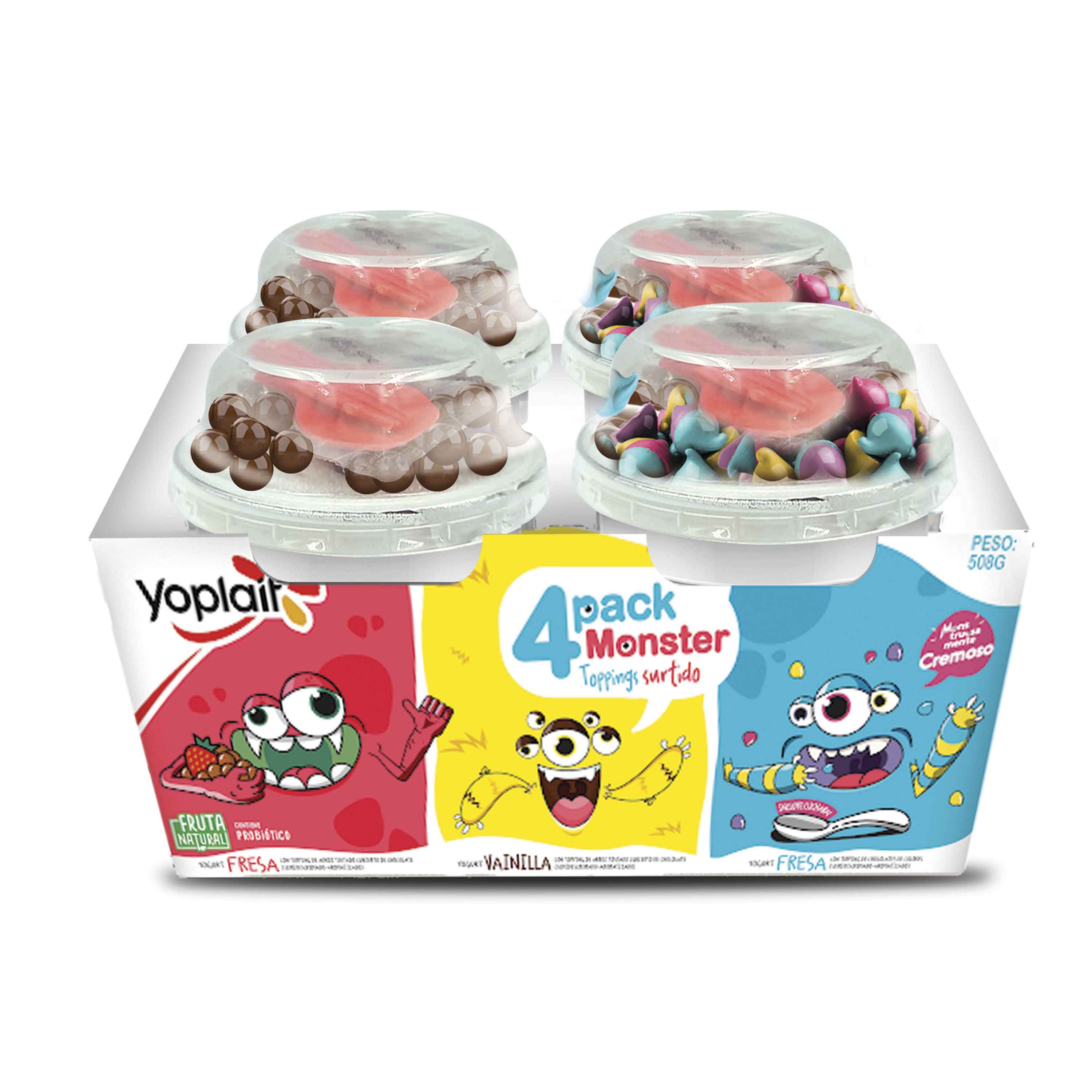 Comprar 4 Pack Yogurt Topping Yoplait - 508gr | Walmart El Salvador