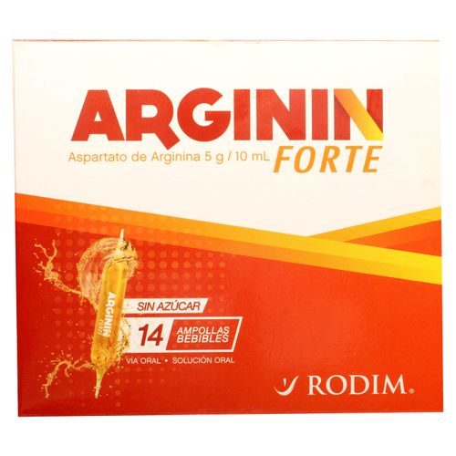 Arginin Forte 5 g 14 Ampollas Bb - 10 ml