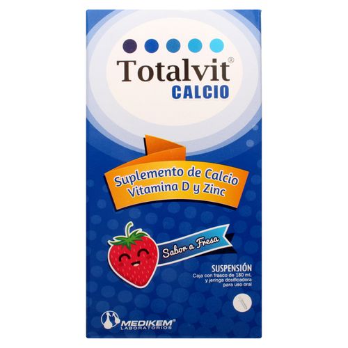 Vitamina Medikem Totalvit Calcio Frasco - 180 ml