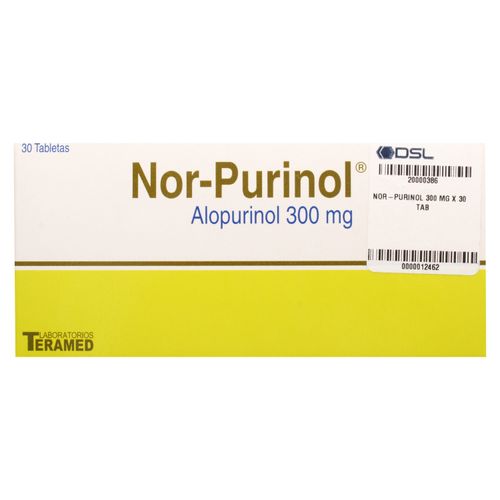 Nor-Purinol Tabl 300 Mg X 30