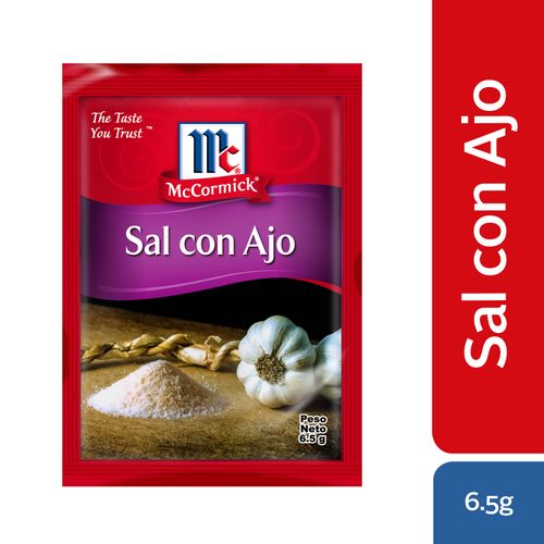 Sal Con Ajo Mccormick - 6 g