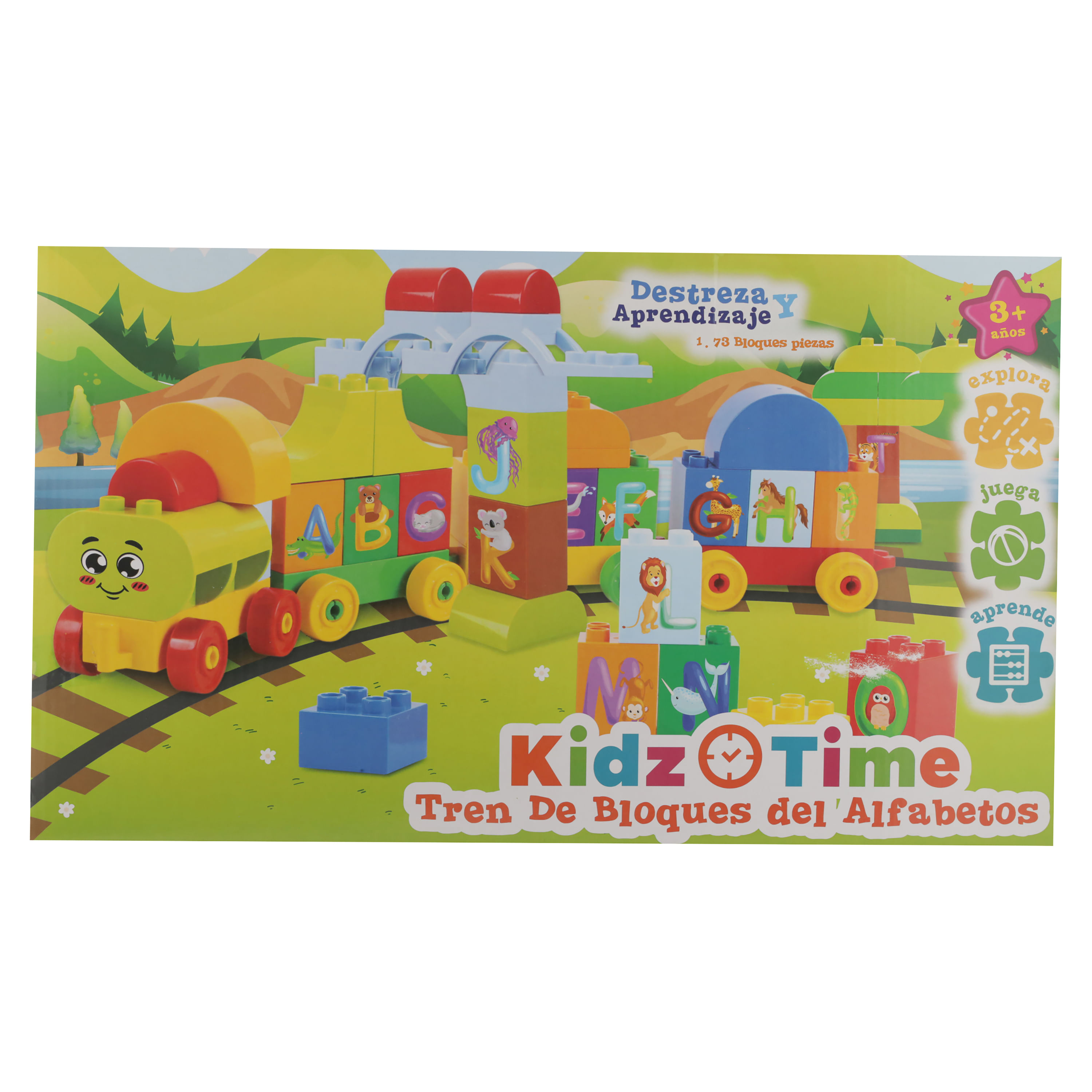 Comprar Bloques Kidz Time Junior Abc Tren | Walmart El Salvador