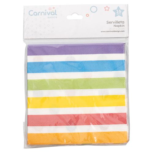 Servilleta Multicolor 16U