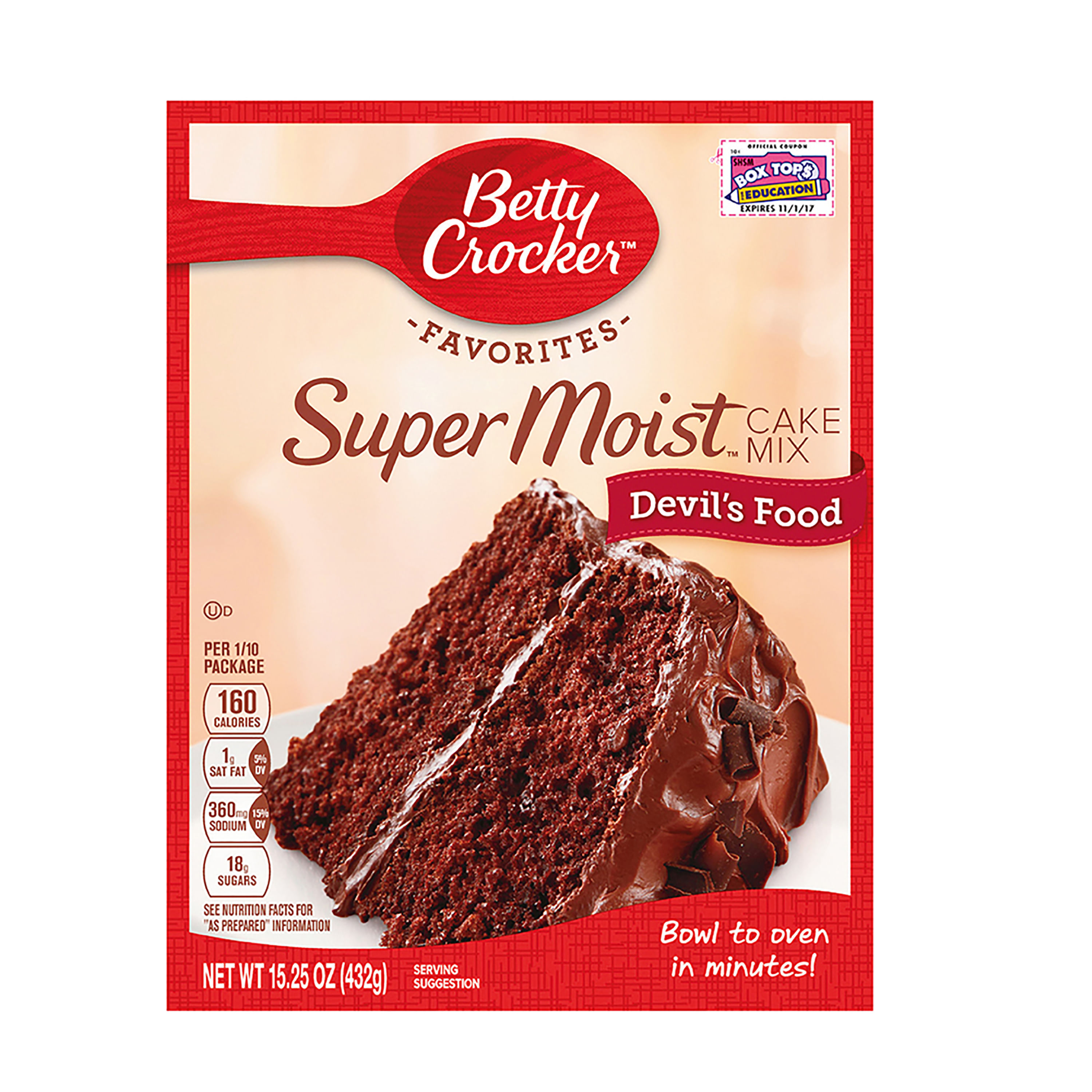 Comprar Mezcla Betty Crocker Para Preparar Pastel Devils Food - 432gr |  Walmart El Salvador