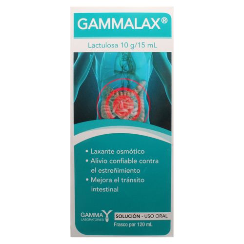 Gammalax Lactulosa 10 g/15 ml Sol 120 ml