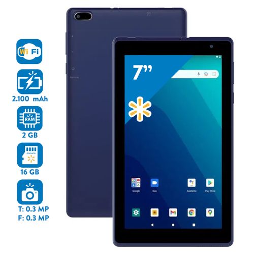 Tablet Onn 7 W723 2G 16G Andr 2M2M Wifi