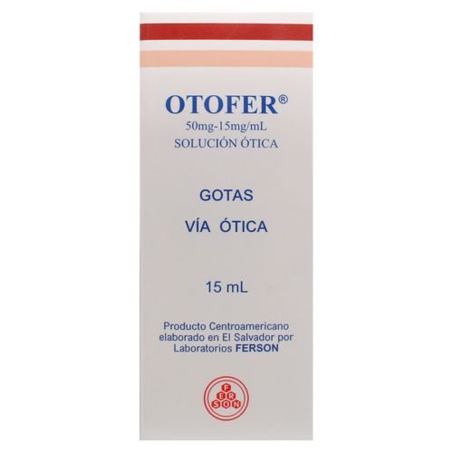 Solucion Otica Ferson Otofer - 15 ml