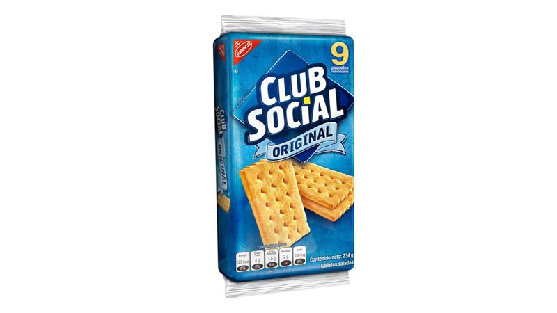 Club Social Original Galletas Saladas Sabor a Mantequilla 3 Unidades / 234  g, Snacks, Pricesmart, St. Thomas