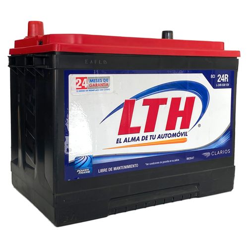 Batería LTH para automóvil 530A 12V libre de mantenimiento - 1 Ud