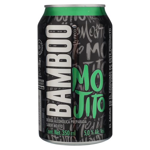 Bebida Bamboo Mojito Lata 350Ml