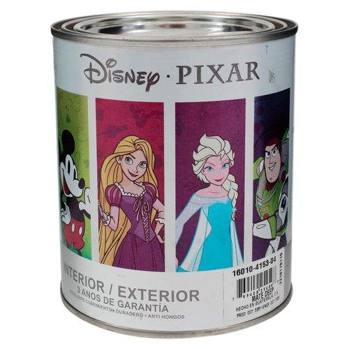 Pintura Látex Colorplace Disney Mate Deep. 3 Años De Garantía - 945 ml