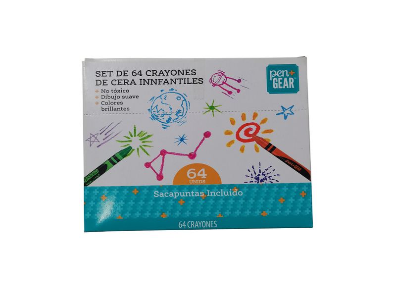 Caja-de-crayones-marca-Pen-Gear-infantiles-con-sacapuntas-incluido-64-Uds-4-29009