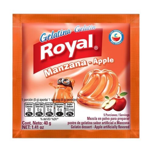 Gelatina Royal Sabor Manzana - 40 g